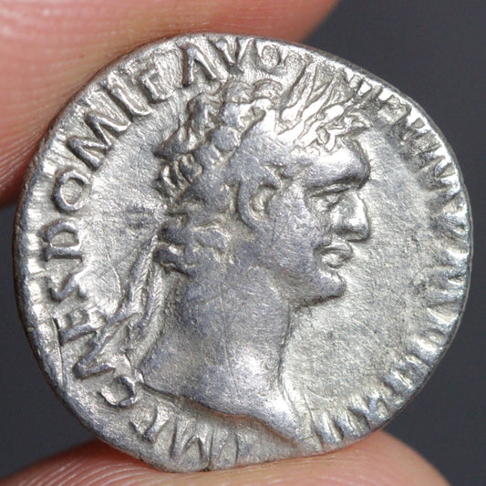domitian denarius obverse