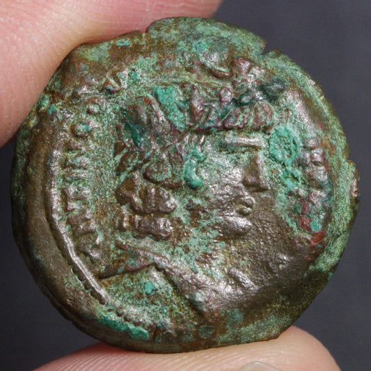 antinous diobol obverse side