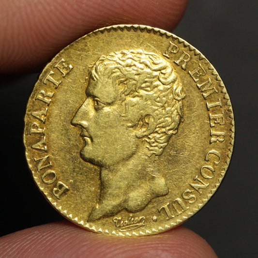 1804 Napoleon Bonaparte France Gold 20 Francs Coin