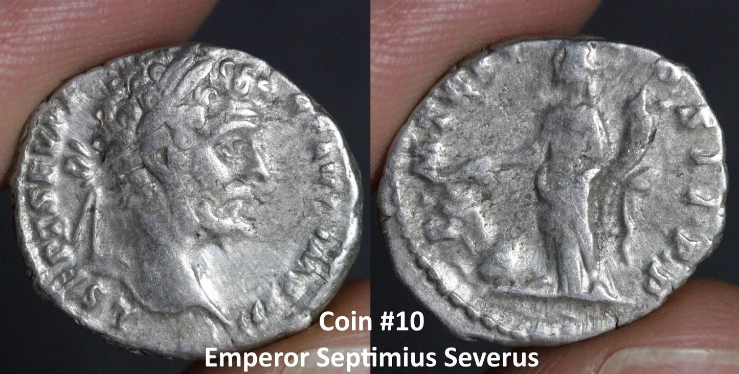 Septimius Severus 2x Denarii