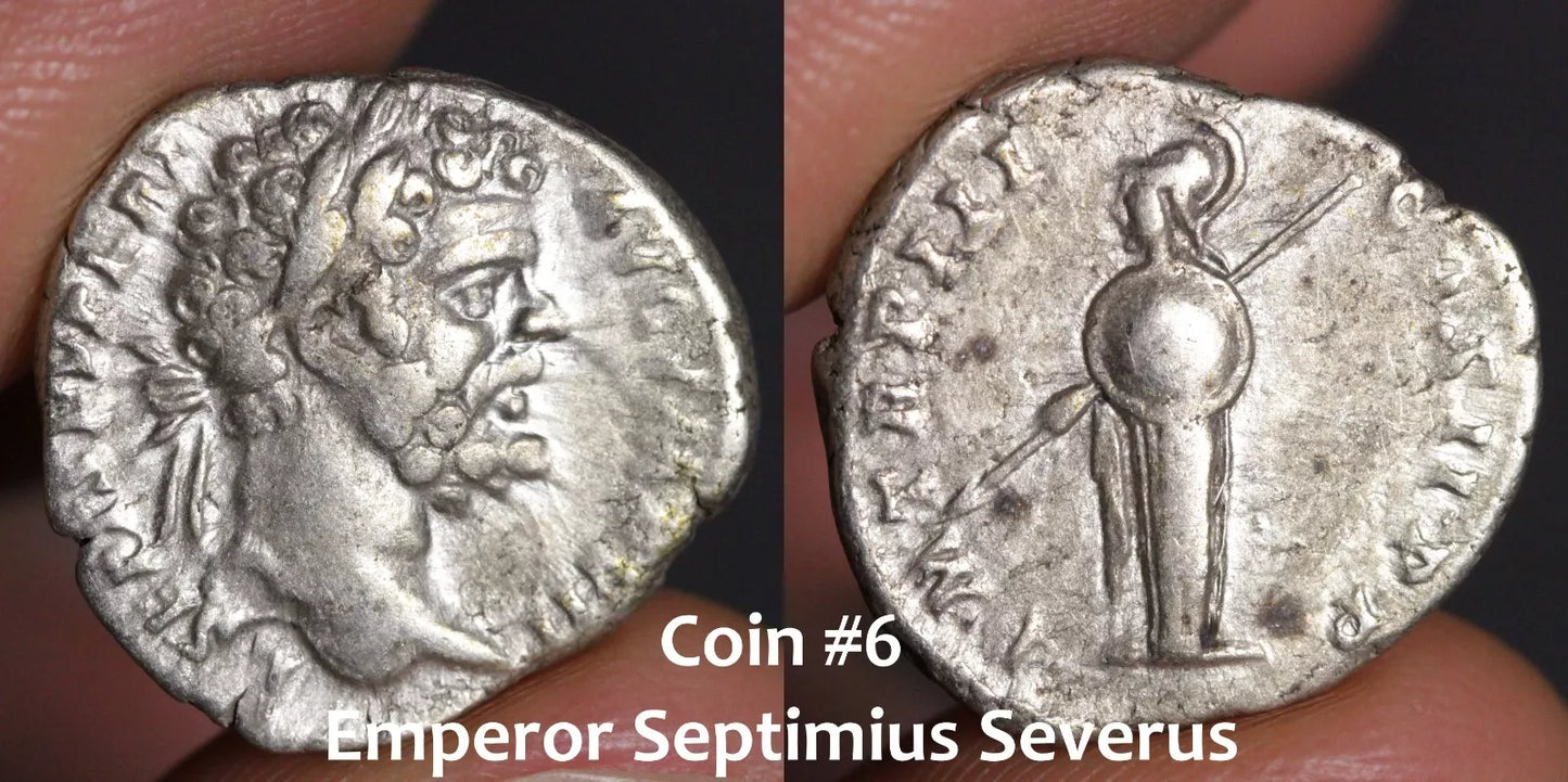 Septimius Severus 2x Denarii