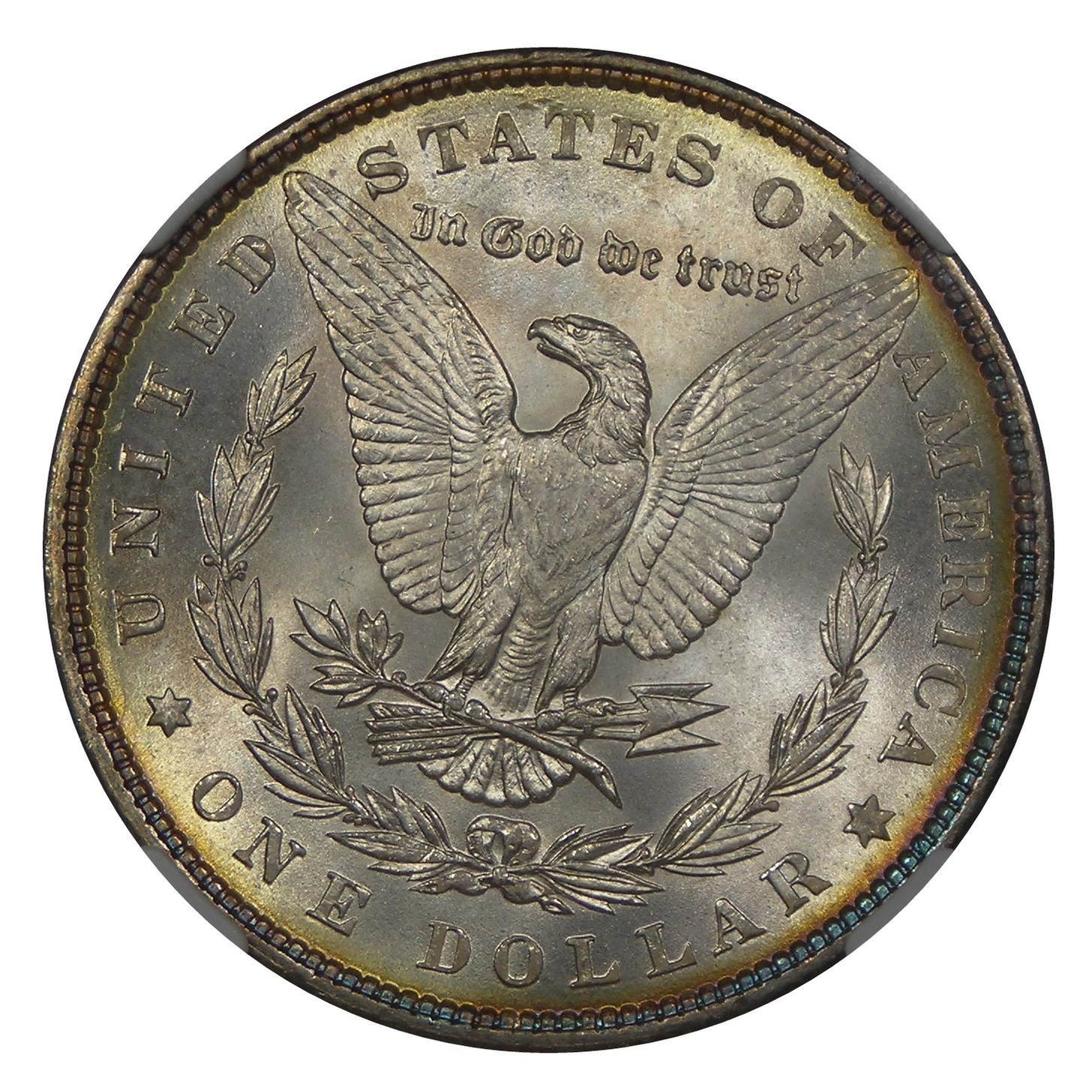 1886-P U.S. Morgan Silver Dollar, NGC MS-65