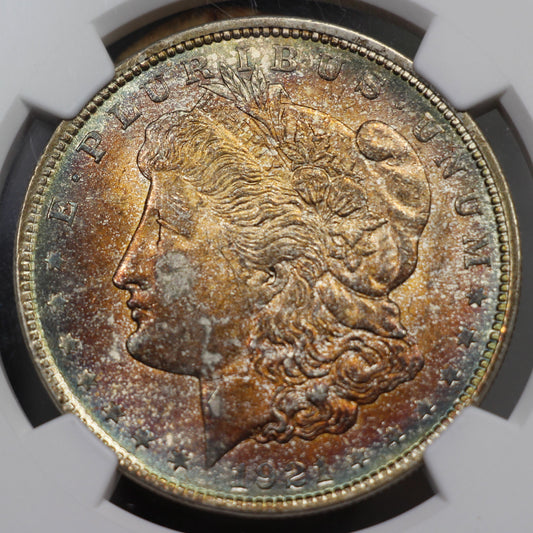 1921-P U.S. Morgan Silver Dollar, NGC MS-64