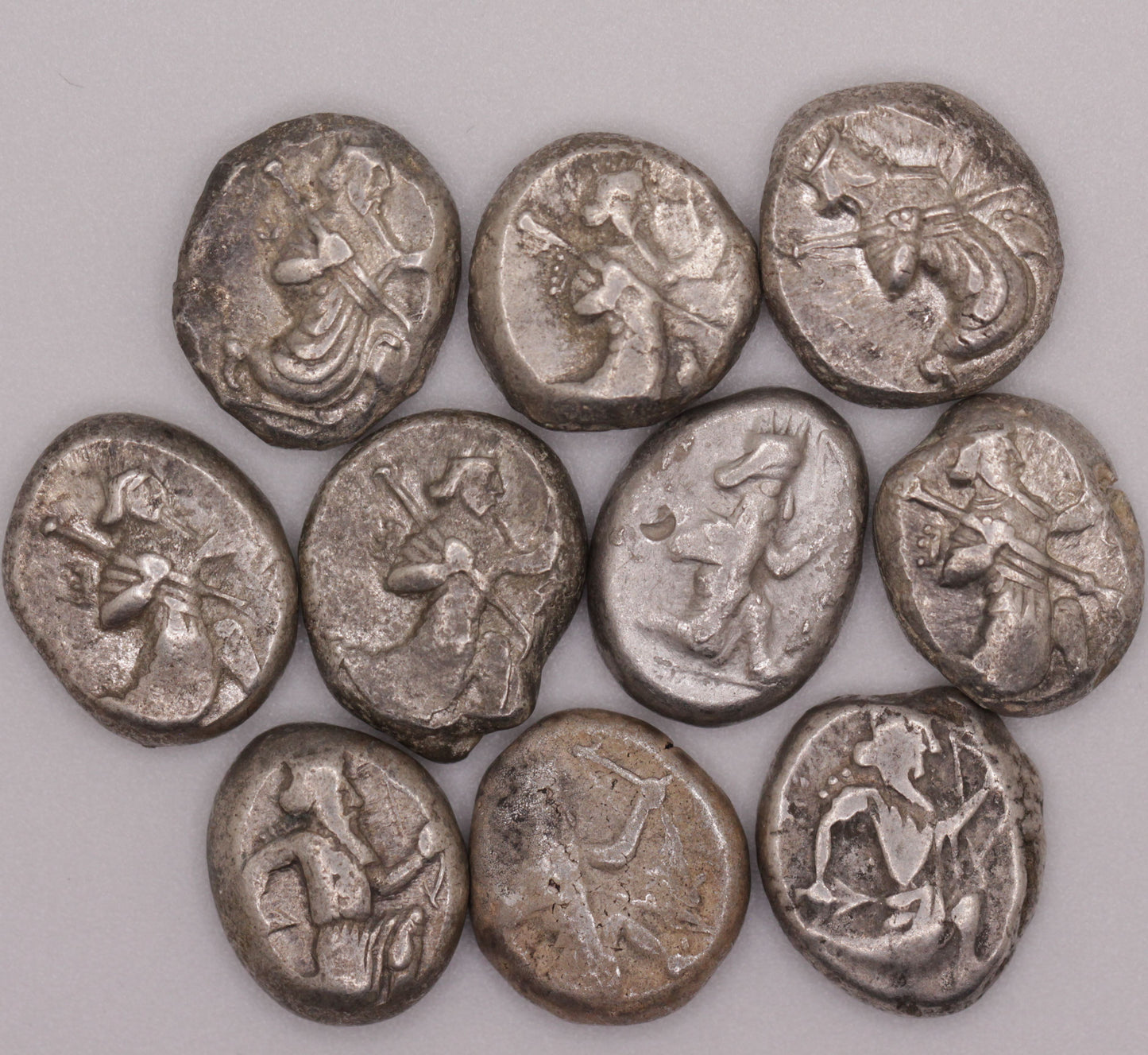 1 Ancient Persian Empire Silver Siglos Coin | Very Fine Condition | 2400+ Yrs Old