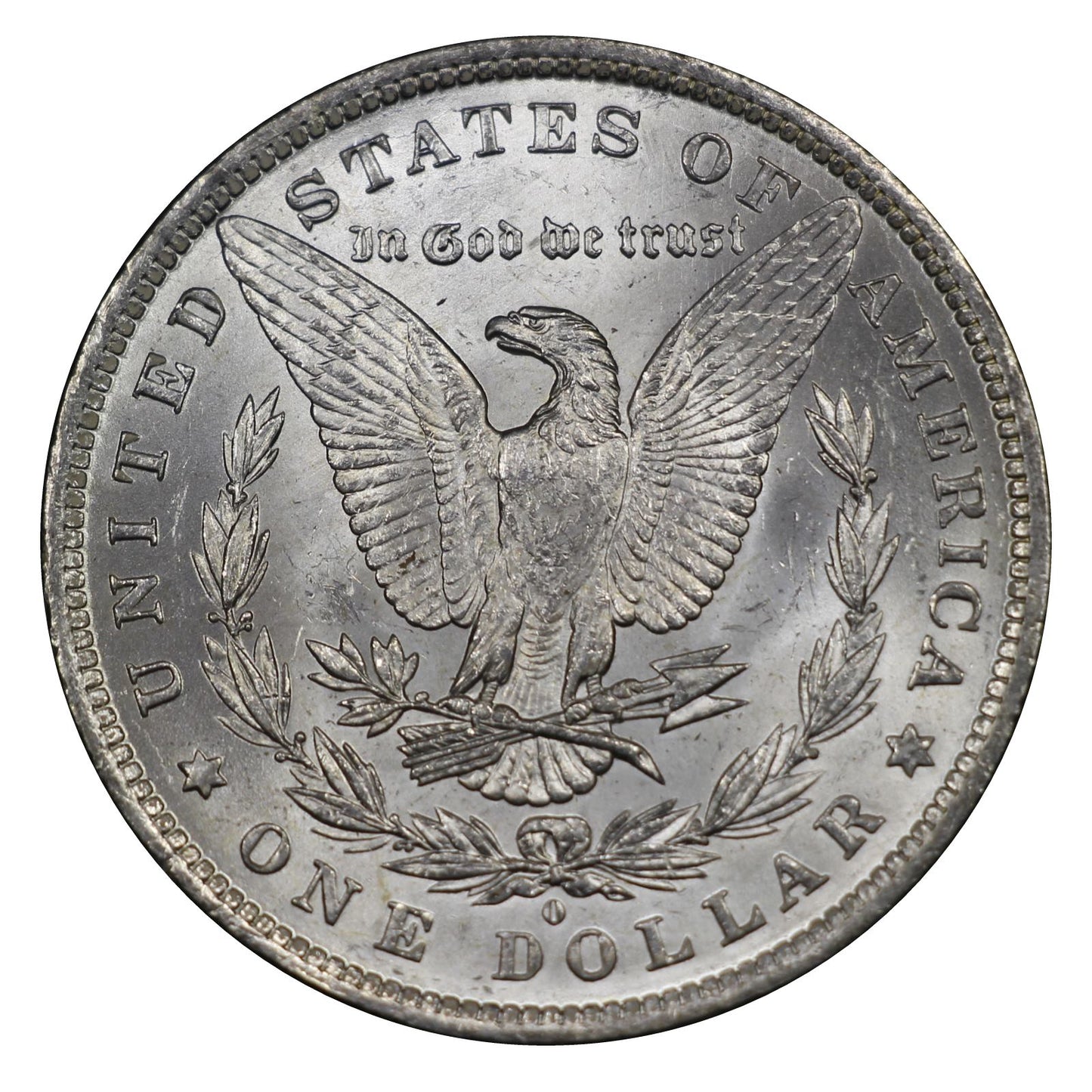 1883-1885 U.S. Morgan Silver Dollar, Choice Brilliant Uncirculated Condition
