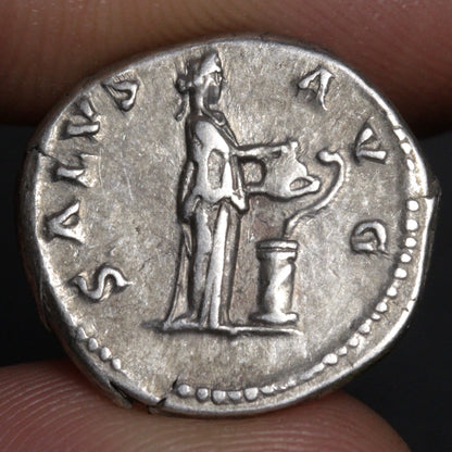 Hadrian Denarius Ancient Roman Empire Silver Coin 133AD RIC 2047