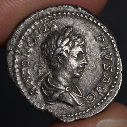 caracalla denarius obverse