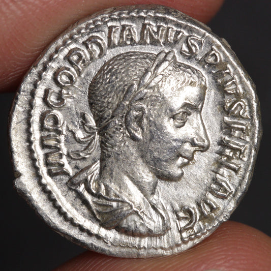 gordian denarius obverse side
