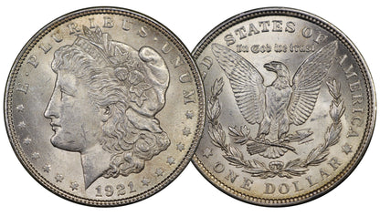 1921 U.S. Morgan Silver Dollar