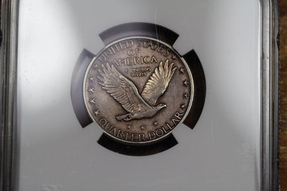 1924-D U.S. Standing Liberty Quarter, NGC AU-53