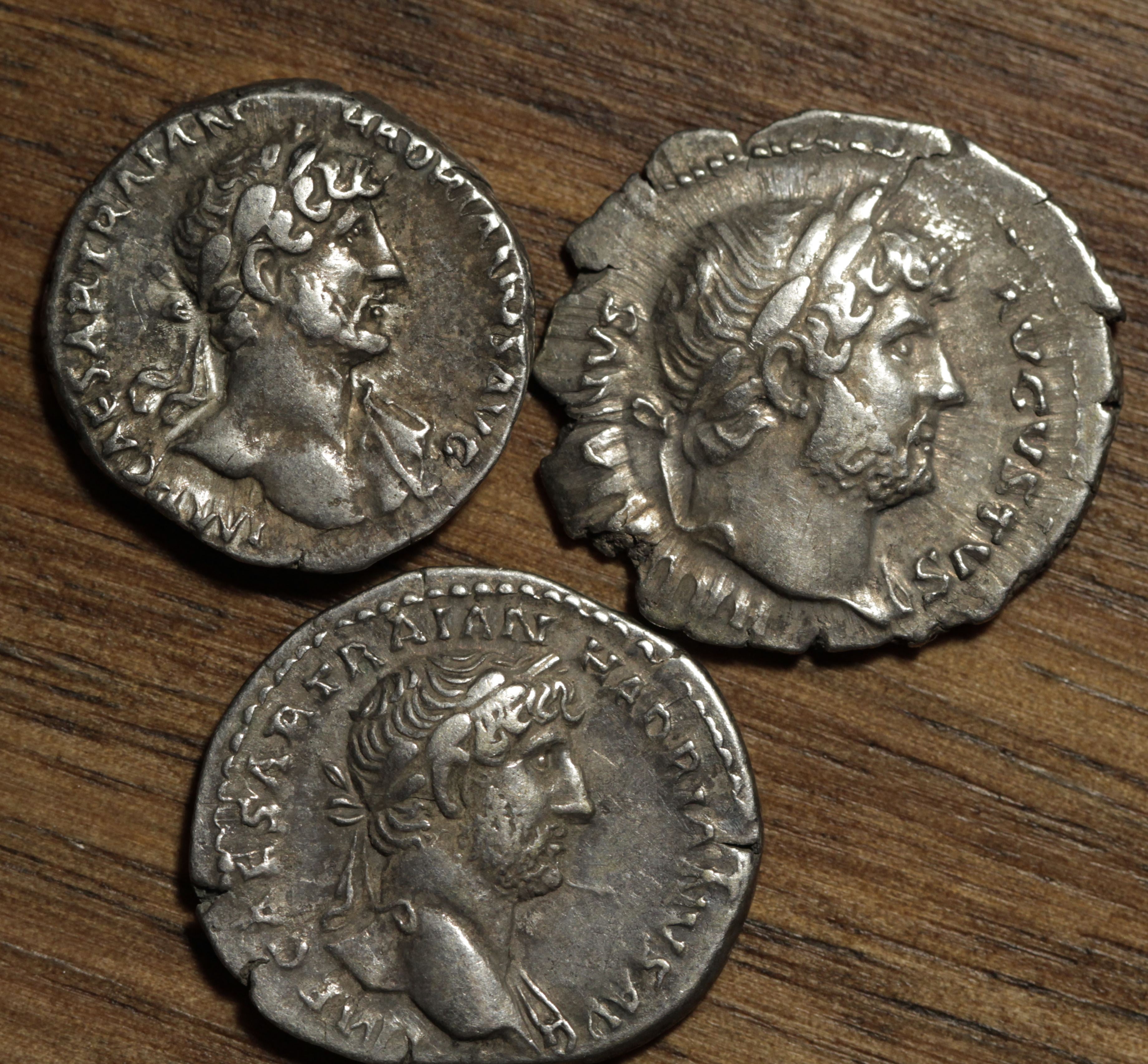 Roman Shell Coin Roman Silver Coins