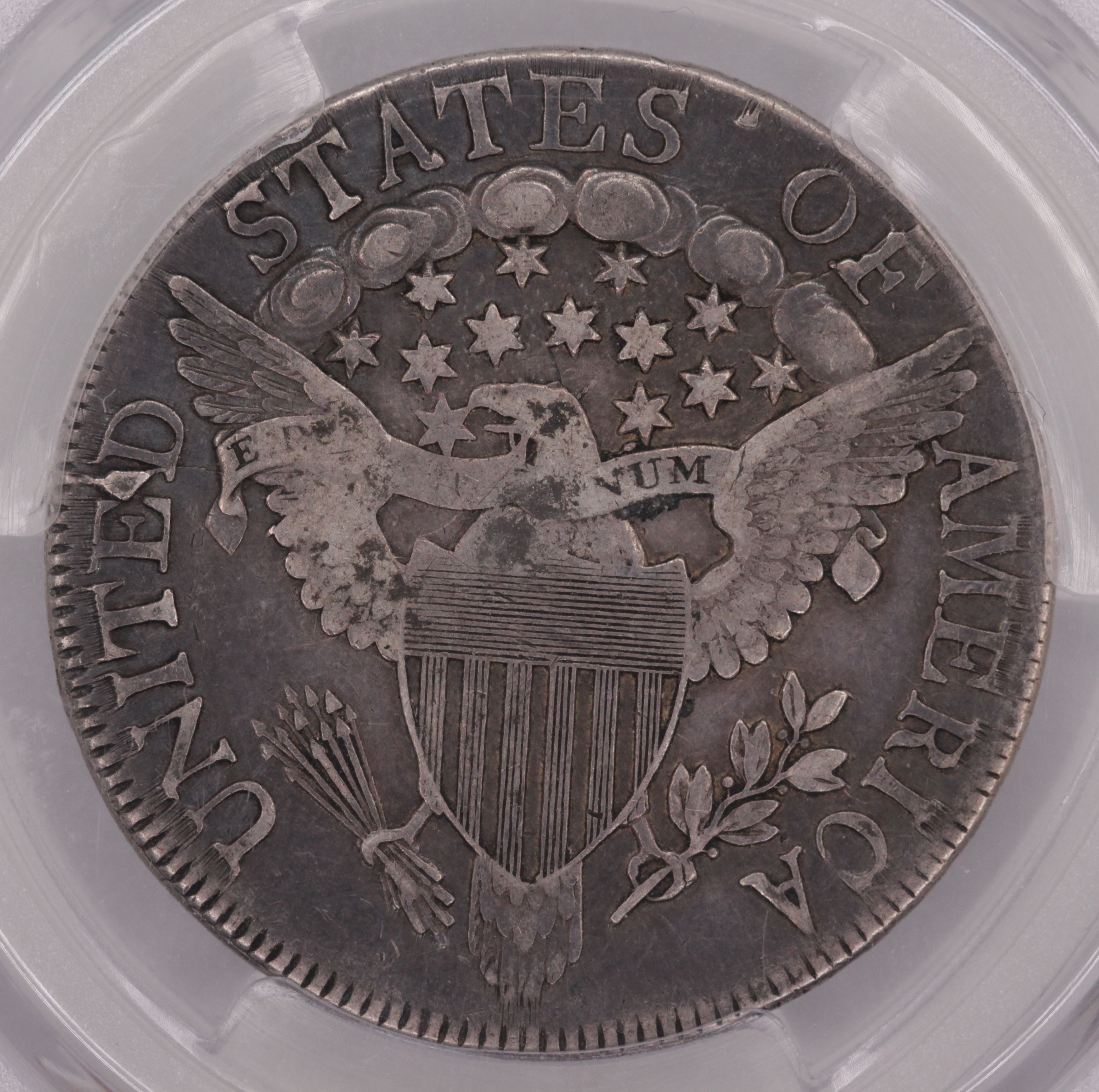 1807 U.S. Half Dollar Silver Coin | Draped Bust Design | PCGS VF