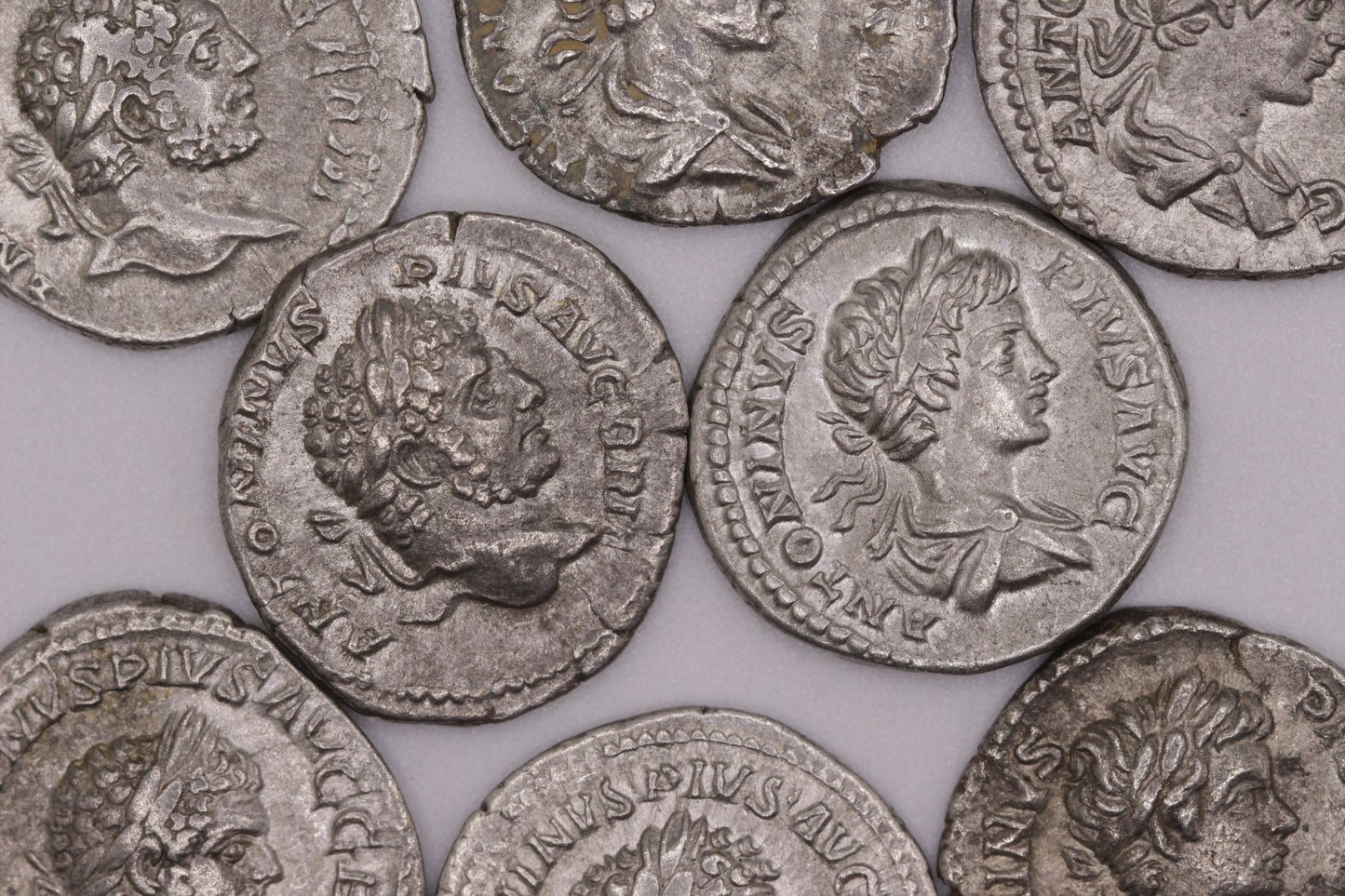 Emperor Caracalla Ancient Roman Silver Denarius Coin | Very Fine Condition | 1800+ Yrs Old