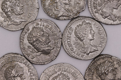 Emperor Caracalla Ancient Roman Silver Denarius Coin | Very Fine Condition | 1800+ Yrs Old