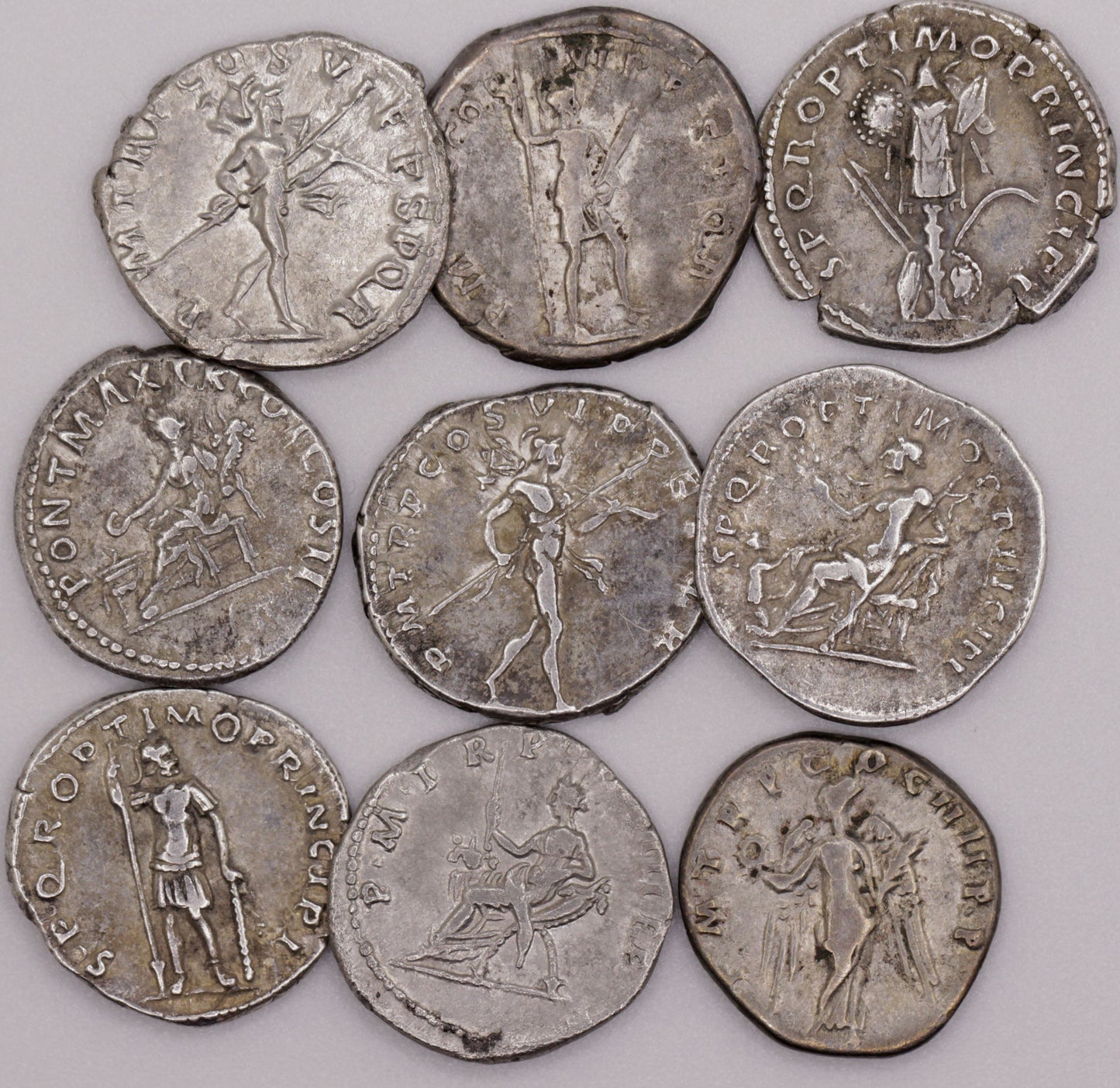 Emperor Trajan Ancient Roman Silver Denarius Coin | Very Fine Condition | 1900+ Yrs Old