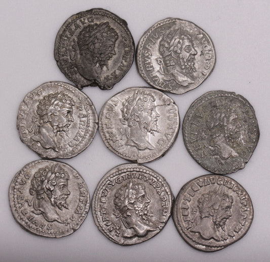 Emperor Septimius Severus Ancient Roman Silver Denarius Coin | Extremely Fine Condition | 1800+ Yrs Old