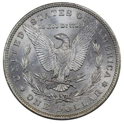 1883-1885 U.S. Morgan Silver Dollar, Gem Brilliant Uncirculated Condition